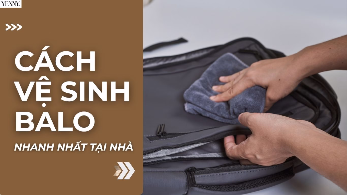 Cách vệ sinh balo vải canvas đúng và không bị phai màu