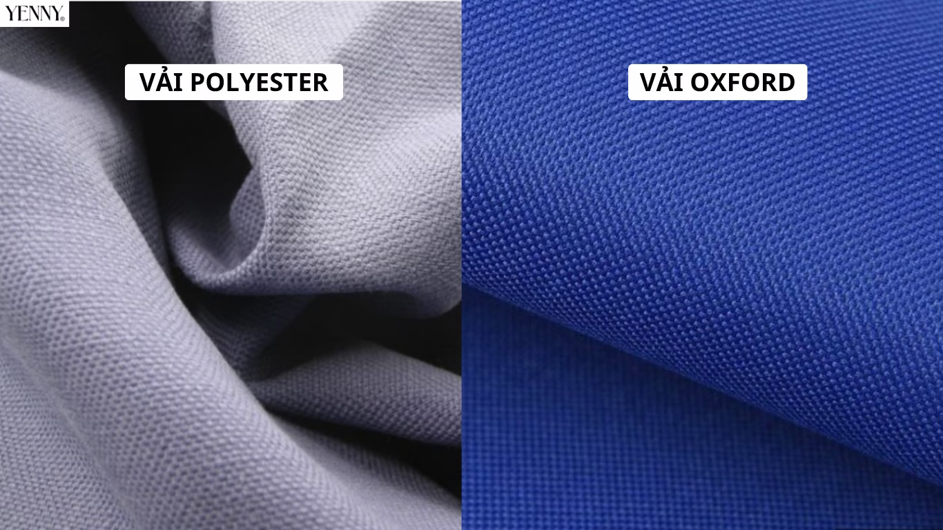 Chất liệu balo vải polyester và balo vải oxford