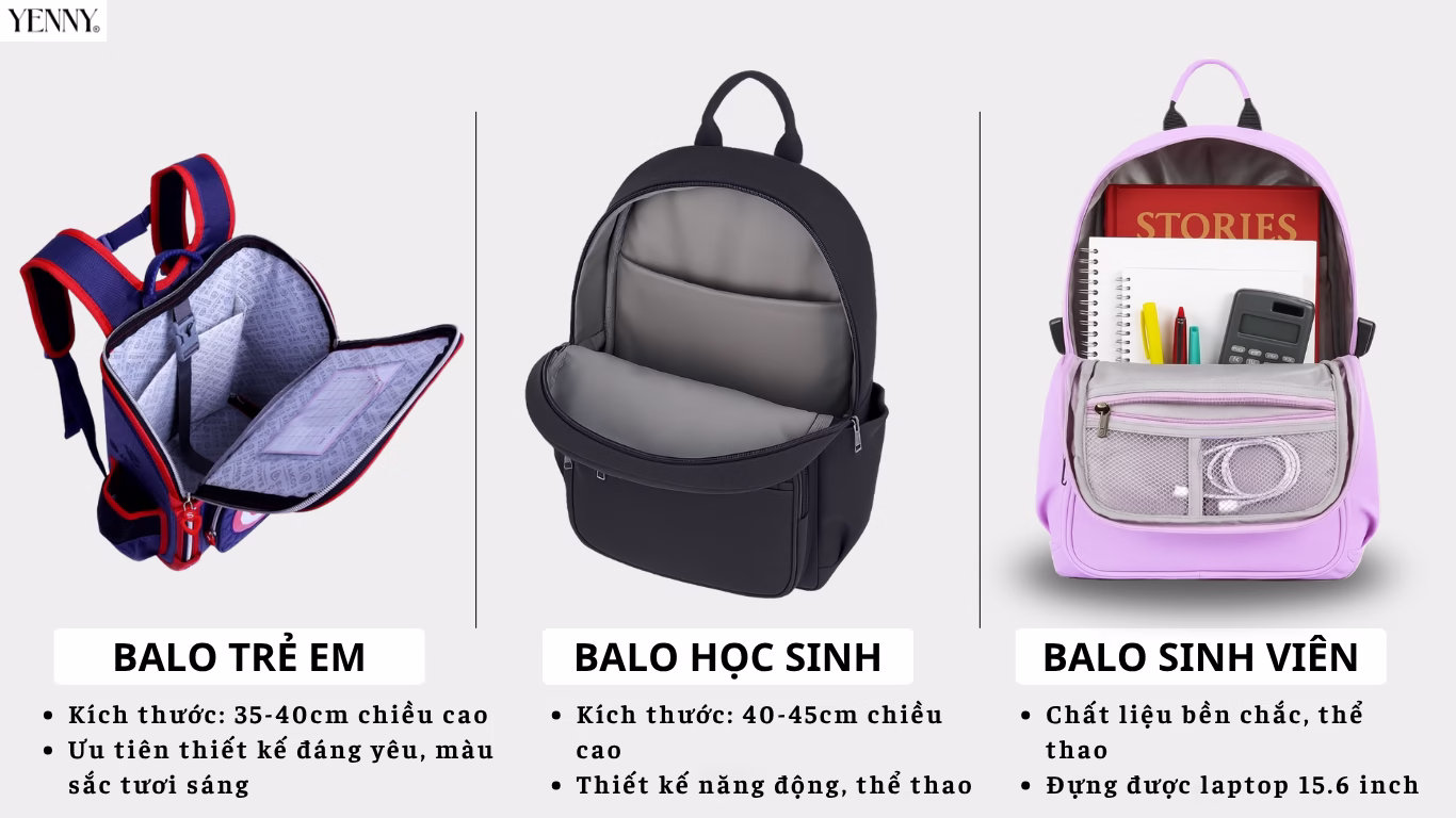 Chọn balo đi học đẹp phù hợp cho mỗi cá nhân