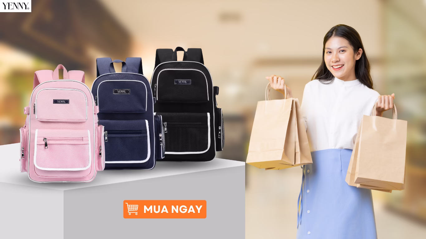 Mua sắm balo đi học tại YENNY
