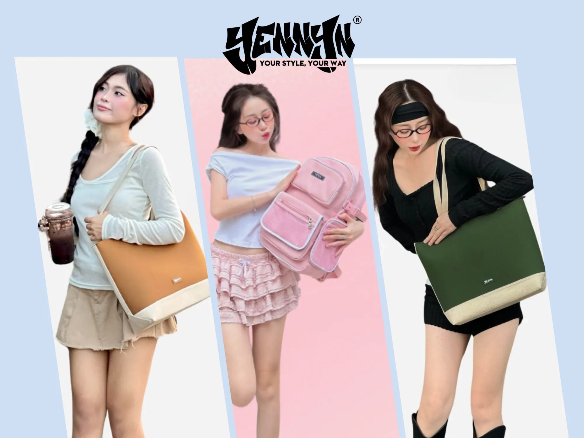Qua chất lượng sản phẩm sẽ biết được thương hiệu Yenny Bag có tốt không