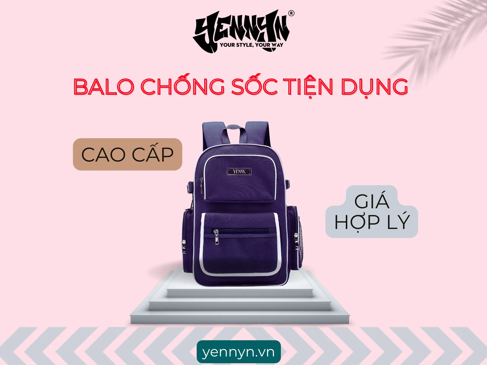 Tính tiện dụng và thoải mái khi mang balo laptop nữ chống sốc