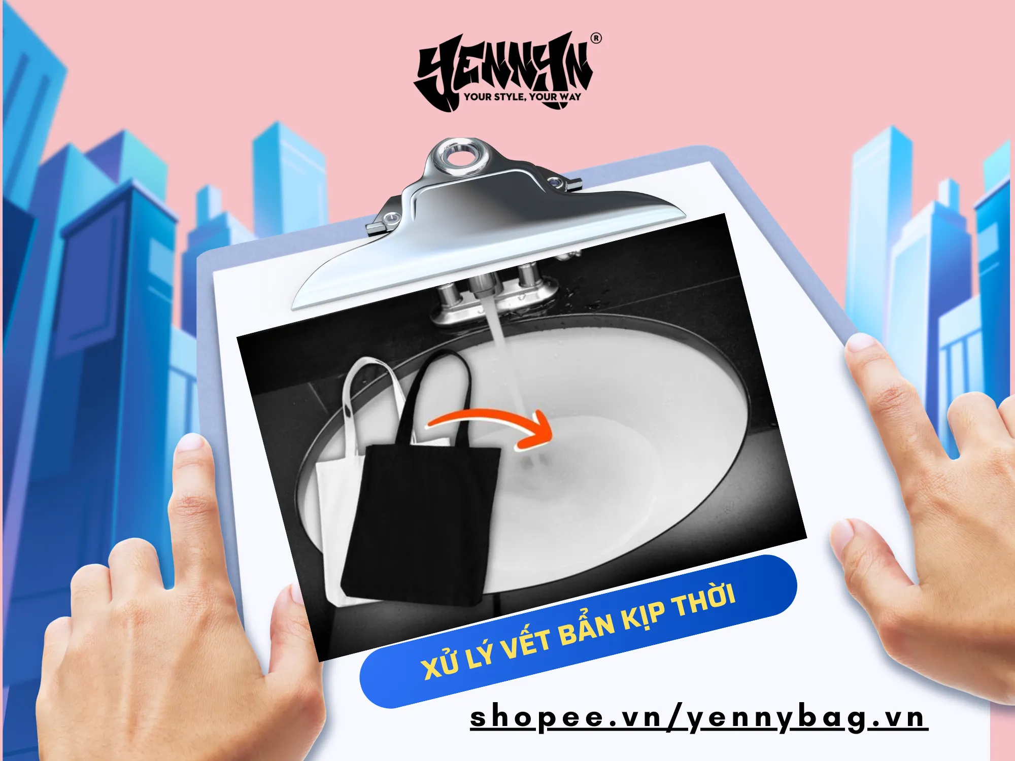 Tại sao cần biết cách xử lý vết bẩn trên túi tote kịp thời?