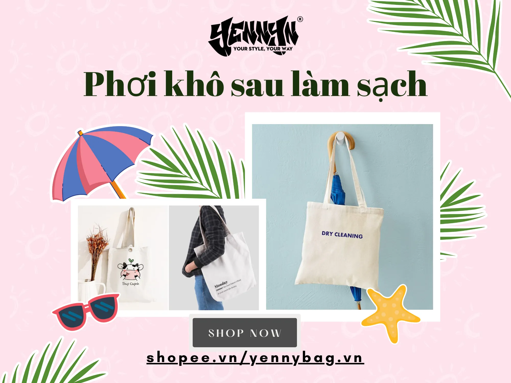Lưu ý quan trọng sau khi xử lý vết bẩn trên túi tote tại nhà
